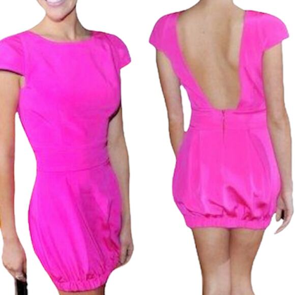 Naven Party Dress Hot Pink Mini Size Small - Picture 11 of 13